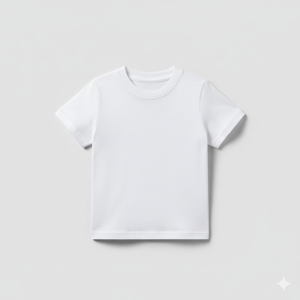 SEL KIDS TSHIRT 180 GSM - ROUND NECK T-SHIRT 100% COTTON SOFT MOST POPULAR