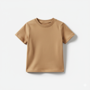 KB KIDS TSHIRT 180 GSM - ROUND NECK T-SHIRT 100% COTTON SOFT Fabric Material