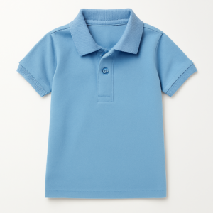 KB KIDS POLO 220 GSM - 100% POLYCOTTON SOFT Fabric Material