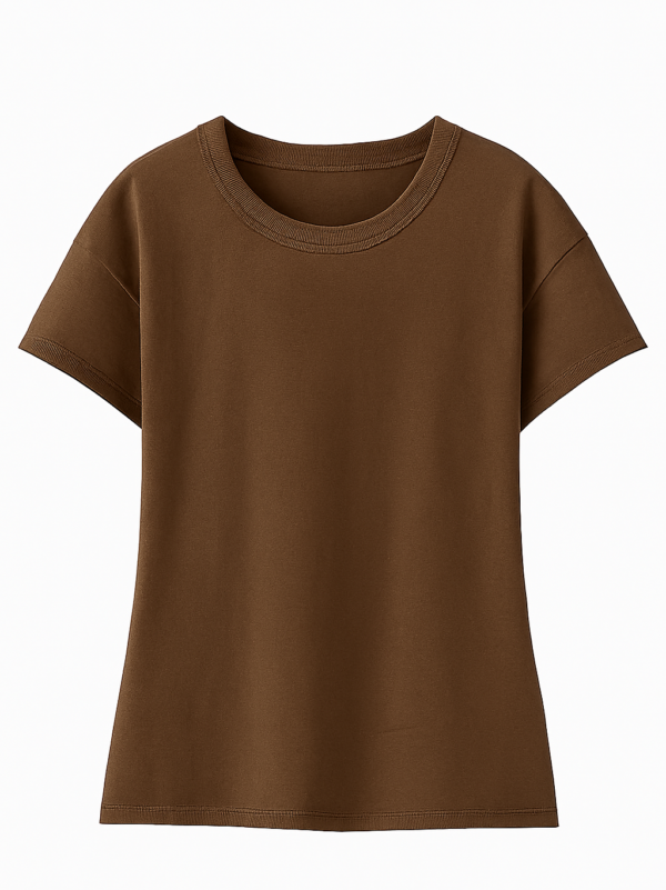 OVERSIZE T-SHIRT WOMENS - 220 GSM Premium Ladies T-Shirt - 100% Soft Pure Cotton Material - Arabia Apparel - Image 3
