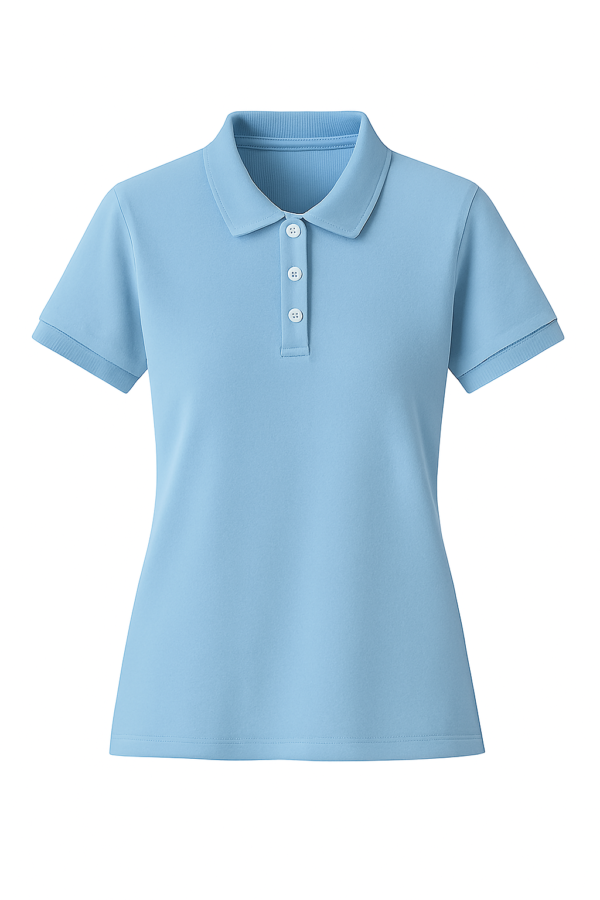 WOMENS POLO SHIRT - 240 GSM HONEYCOMB Ladies Style Polo PREMIUM Fabric Material