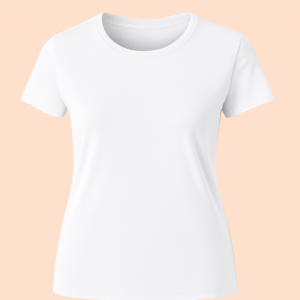 PREMIUM LADIES TSHIRT - 260 GSM Premium ROUND NECK T-Shirt - 100% Soft Pure Cotton Material - Arabia Apparel