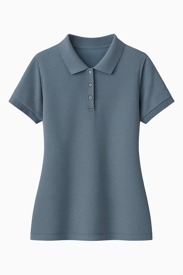WOMENS POLO SHIRT - 240 GSM HONEYCOMB Ladies Style Polo PREMIUM Fabric Material - Image 6