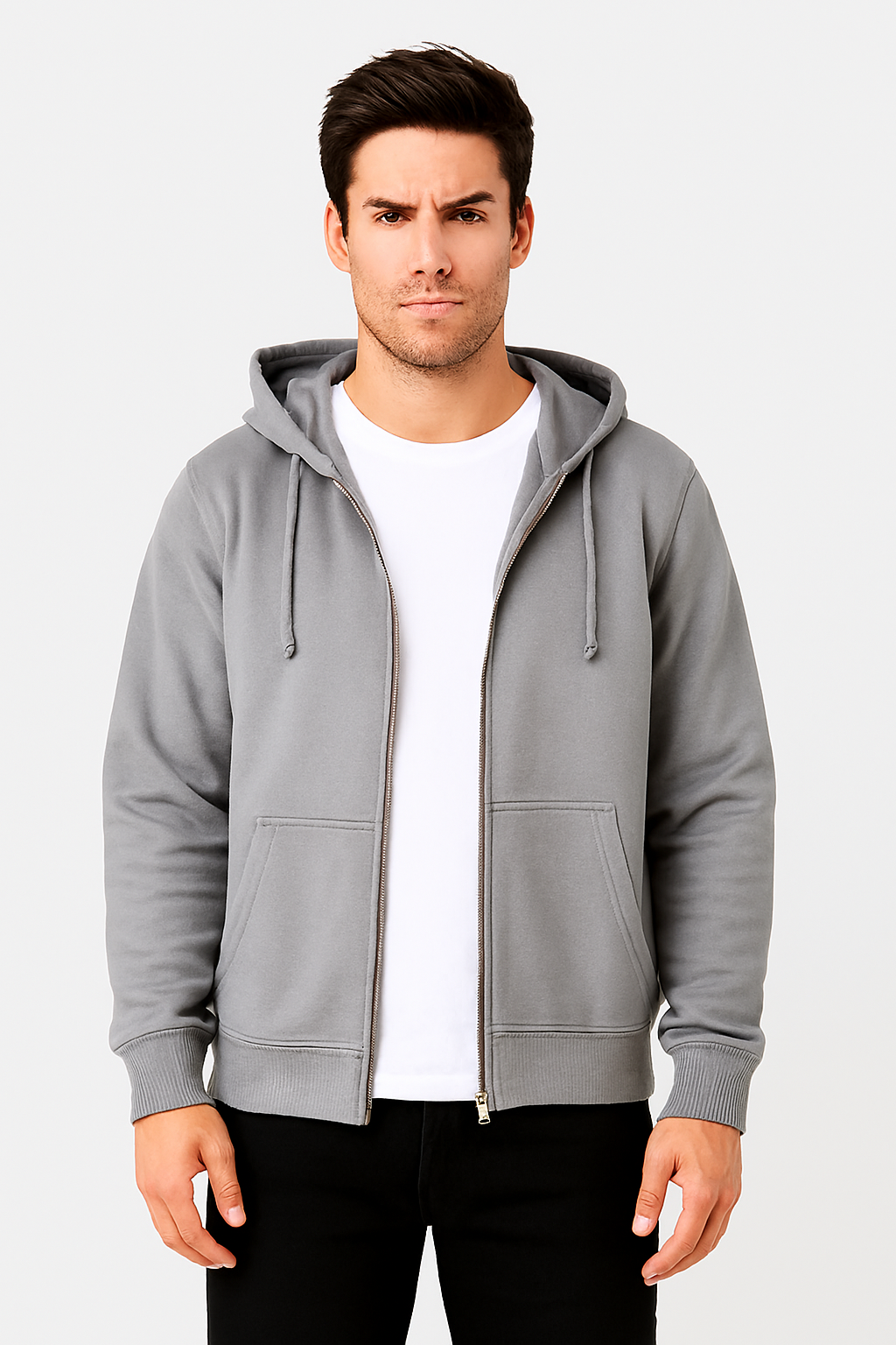 PREMIUM - ZIPPER Hoodies UNISEX - FLEECE 330 GSM 80%Cotton 20%Polyester - Arabia Apparel