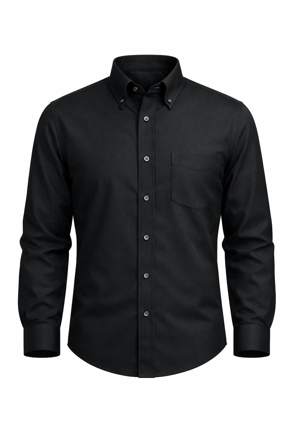 Men’s Long Sleeve Formal Shirt Button Down Regular Fit – Office, Party, Casual, Business, Uniform & Special Events | Arabia Apparel UAE - Image 4