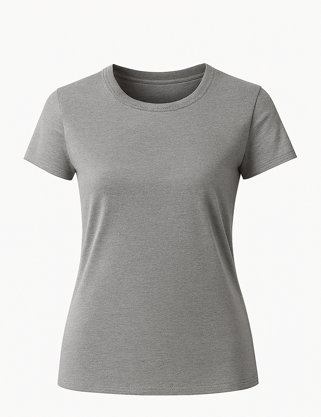 PREMIUM LADIES TSHIRT - 200 GSM Premium ROUND NECK T-Shirt - 100% Soft Pure Cotton Material - Arabia Apparel - Image 2