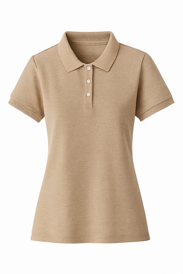 WOMENS POLO SHIRT - 240 GSM HONEYCOMB Ladies Style Polo PREMIUM Fabric Material - Image 5