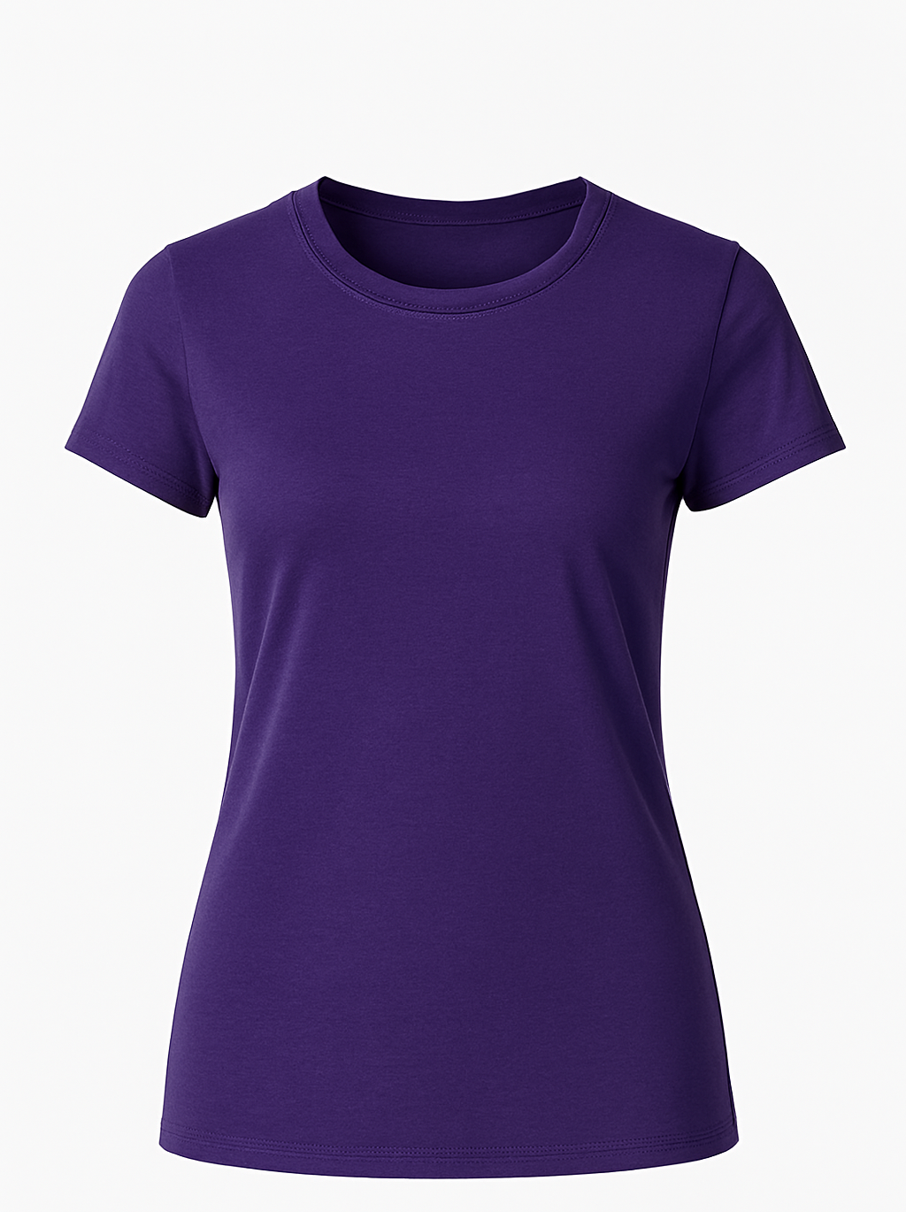 PREMIUM LADIES TSHIRT - 200 GSM Premium ROUND NECK T-Shirt - 100% Soft Pure Cotton Material - Arabia Apparel - Image 3
