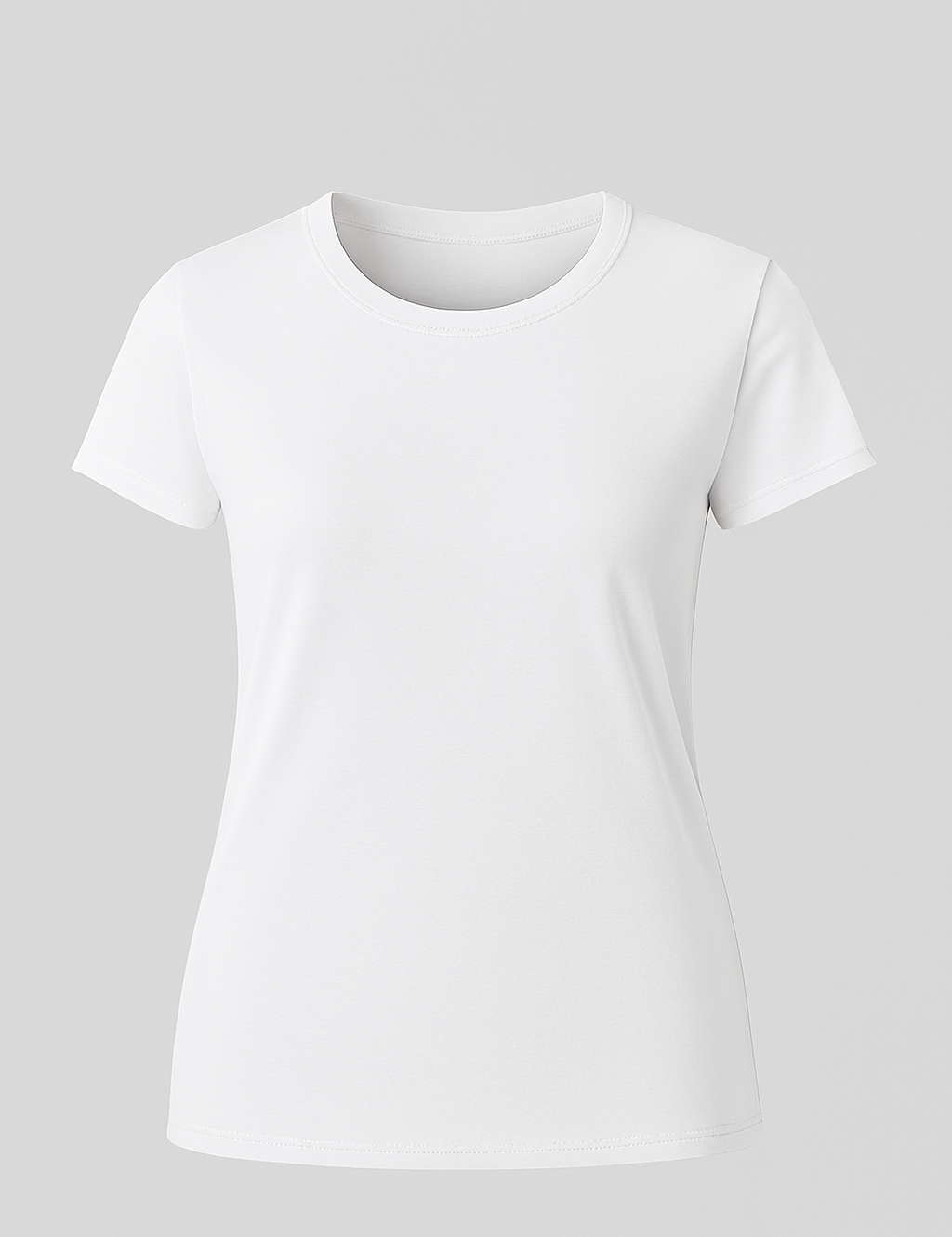 PREMIUM LADIES TSHIRT - 200 GSM Premium ROUND NECK T-Shirt - 100% Soft Pure Cotton Material - Arabia Apparel - Image 5
