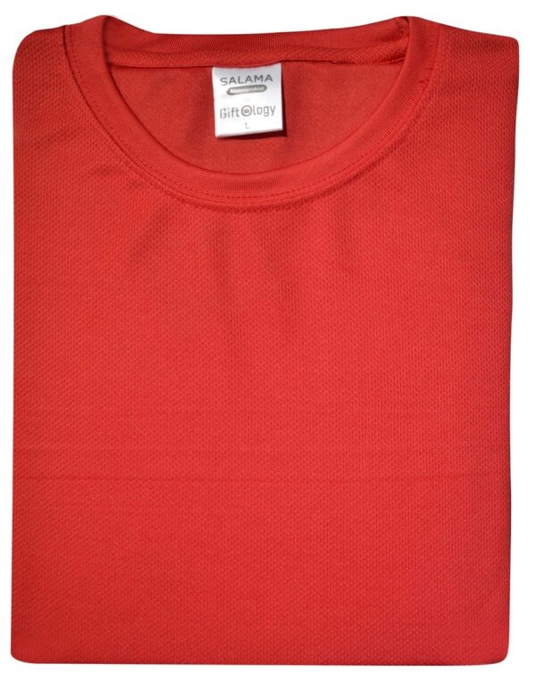 SANTHOME - GIFTOLOGY ANTI-MICROBIAL ROUND NECK TSHIRT LIGHT WEIGHT 100% POLYESTER FABRIC - Image 2